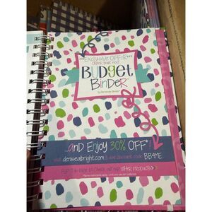 Denise Albright Budget planner Leopard Print Undated